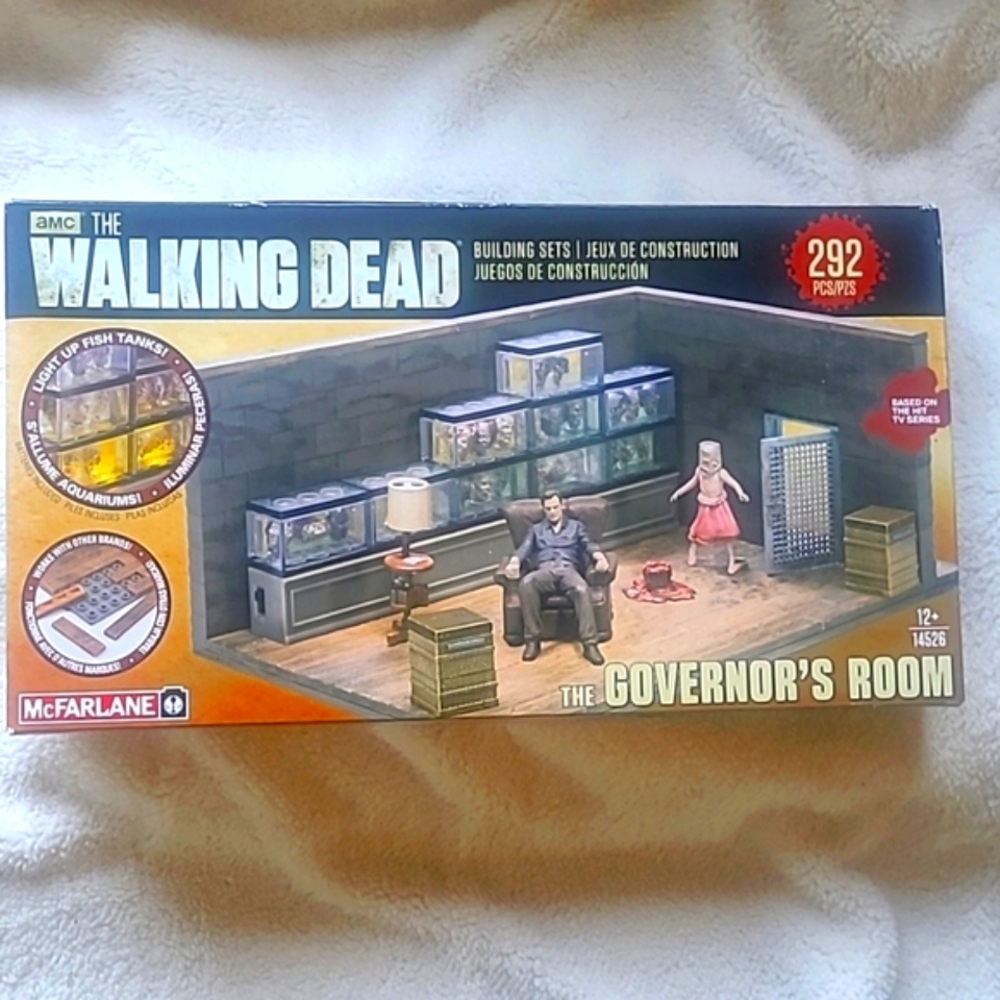 The Walking Dead The Governor's Room Building Set